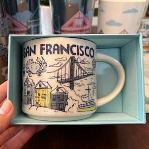 Starbucks Coffee Mug Been There Series  San Francisco 14 oz